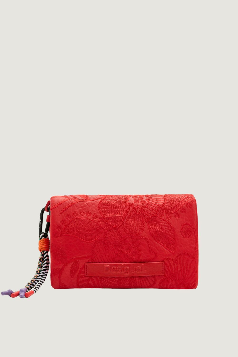 Borsa Desigual alpha dortmund flap 2.0 Rosso - Foto 2