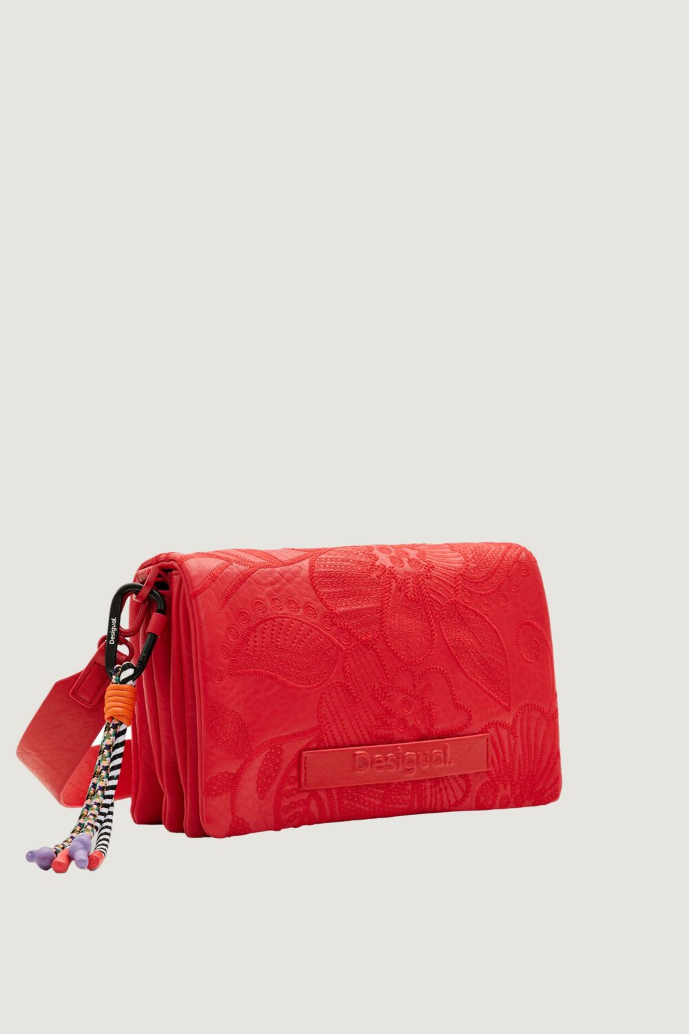 Borsa Desigual alpha dortmund flap 2.0 Rosso - Foto 6