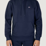 Felpa con cappuccio Tommy Hilfiger Jeans tjm regular fleece h Blu - Foto 1