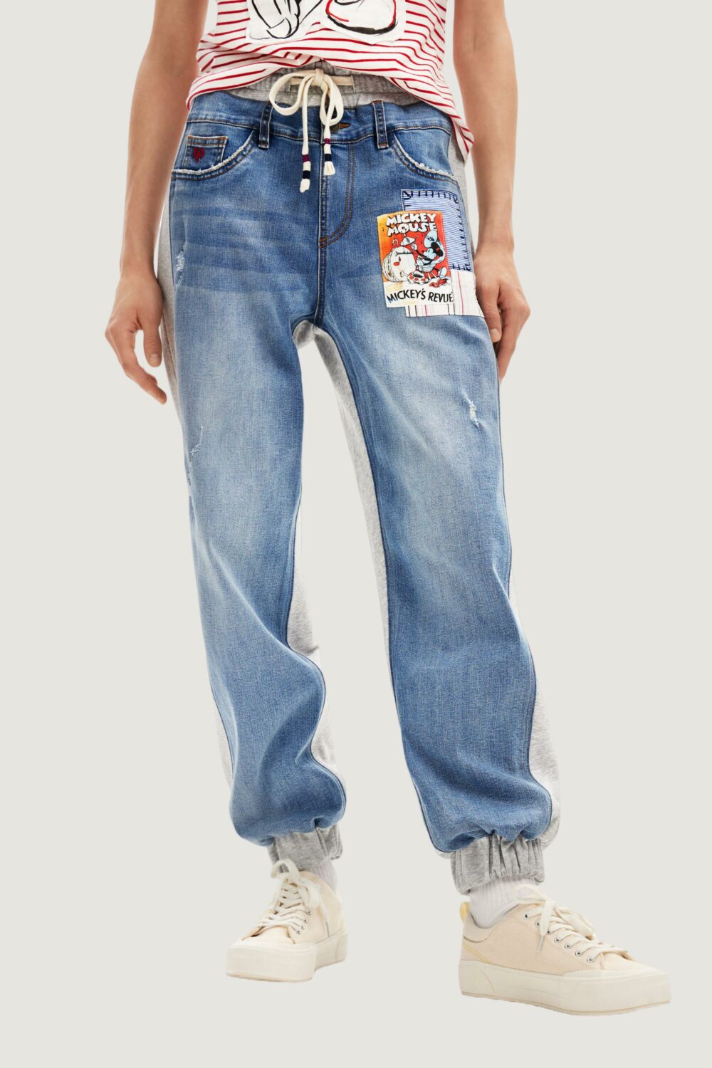 Jeans baggy Desigual jogger Denim - Foto 1