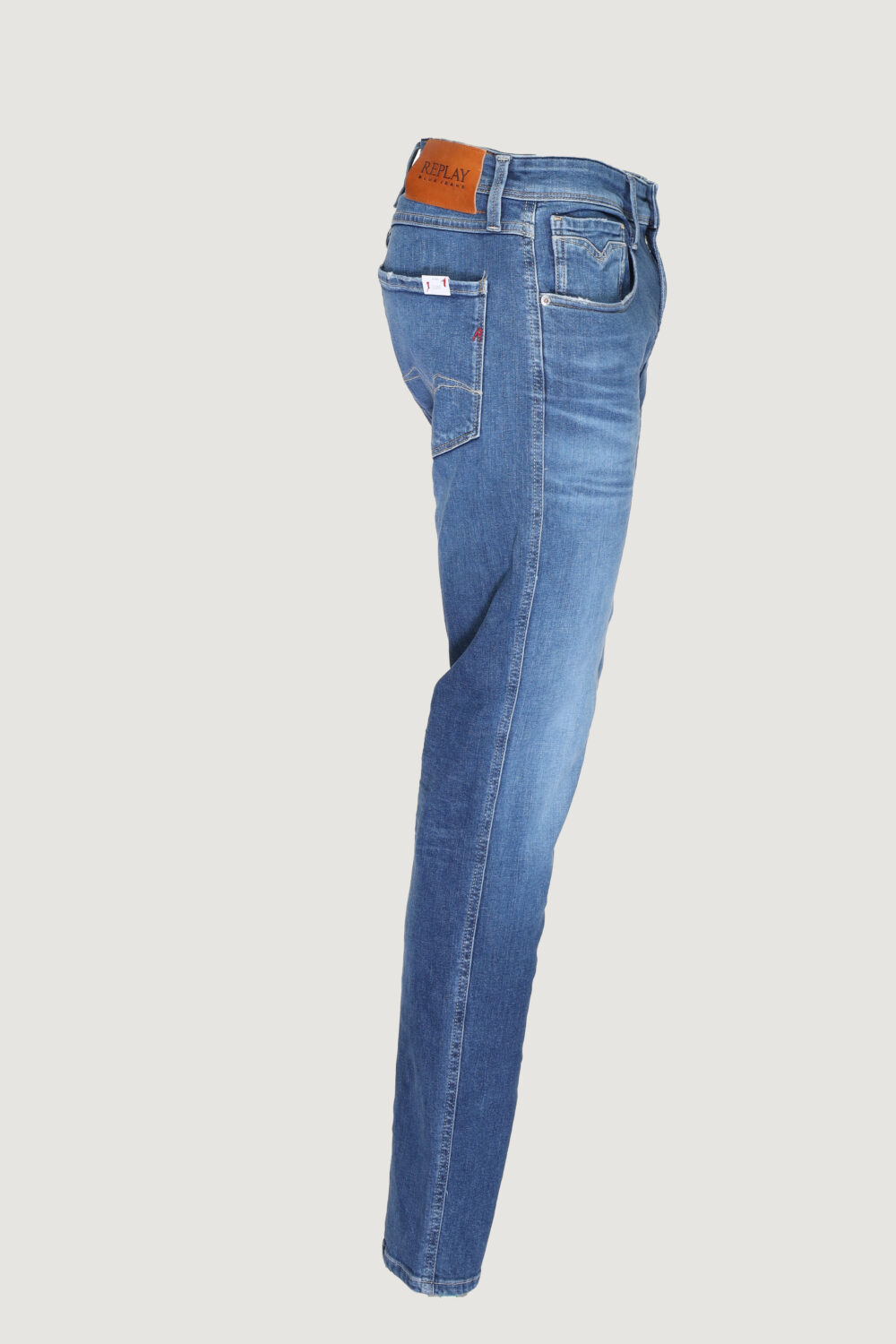 Jeans slim Replay anbass Blu - Foto 6