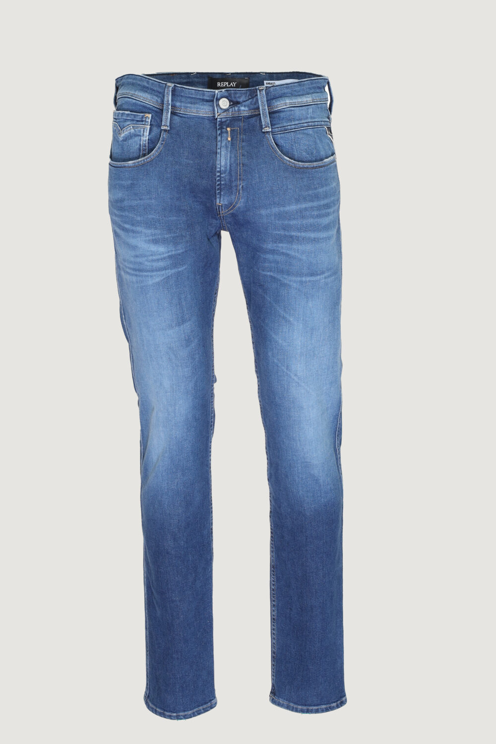 Jeans slim Replay anbass Blu - Foto 3