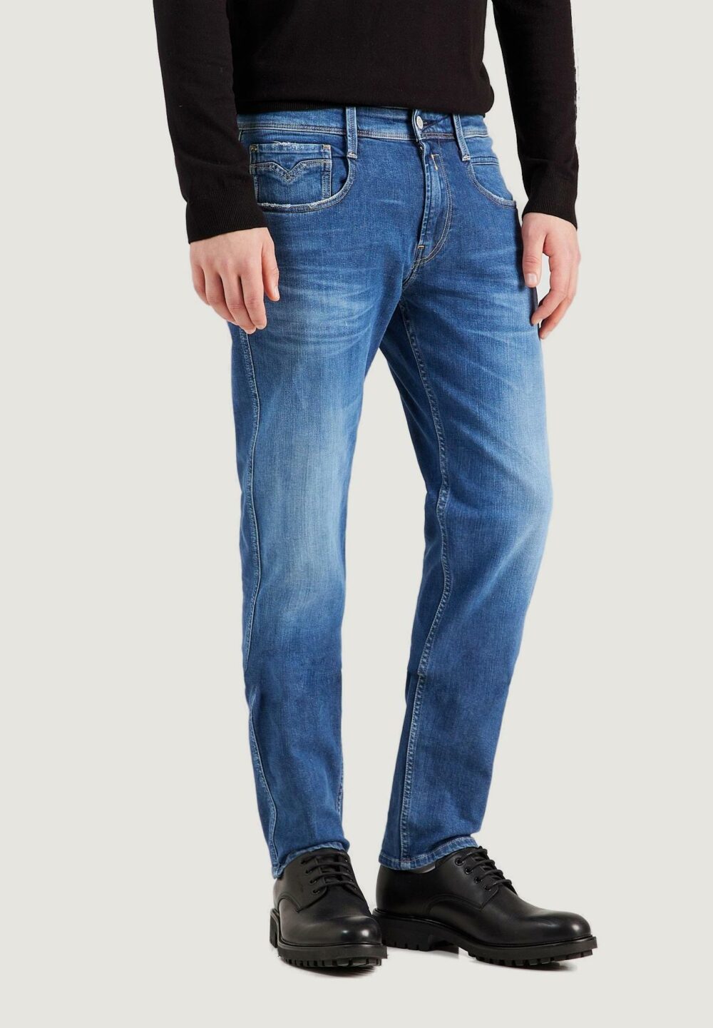 Jeans slim Replay anbass Blu - Foto 1