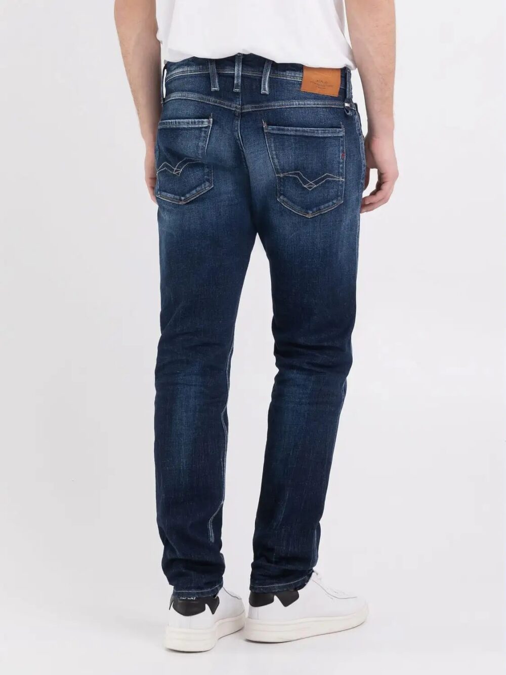 Jeans slim Replay anbass Denim - Foto 3