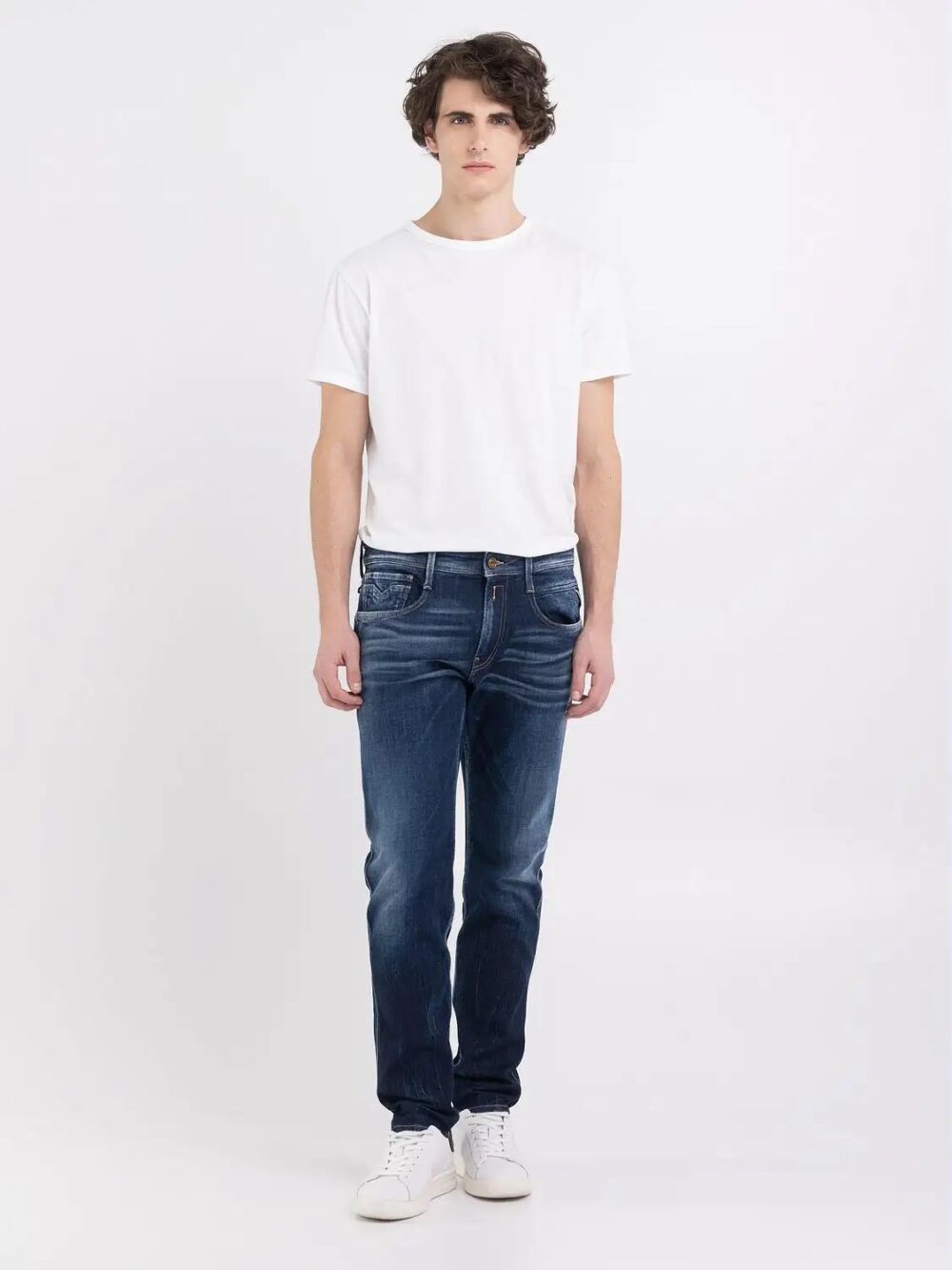 Jeans slim Replay anbass Denim - Foto 5