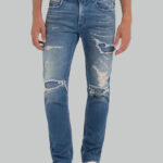 Jeans Tapered Replay grover Blu - Foto 1