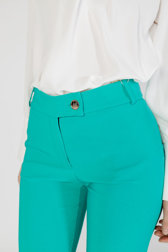 Pantaloni bootcut Rinascimento  Verde