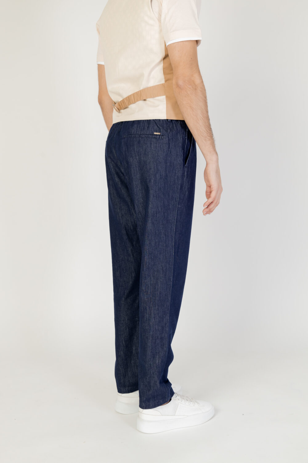 Pantaloni Gianni Lupo Denim scuro - Foto 7