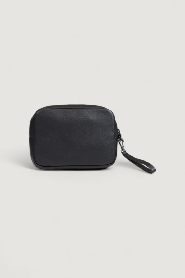 Pochette e beauty Calvin Klein Jeans inst plaque small pouch w/pkt – seconda scelta Nero