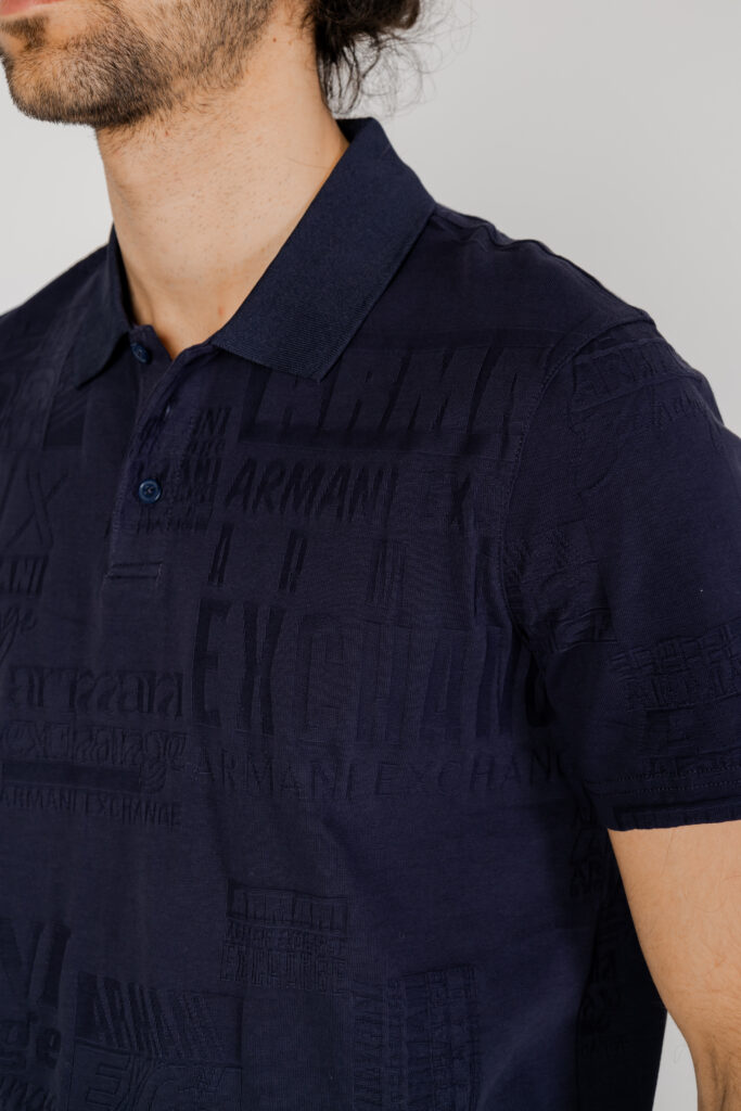 Polo manica corta Armani Exchange  Blu