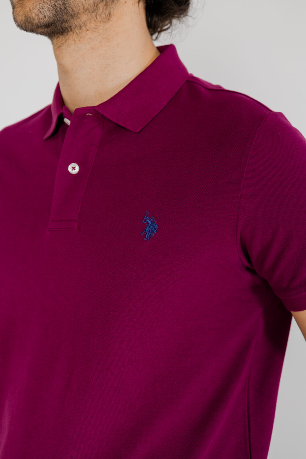 Polo manica corta U.S. Polo Assn. king Bordeaux - Foto 2