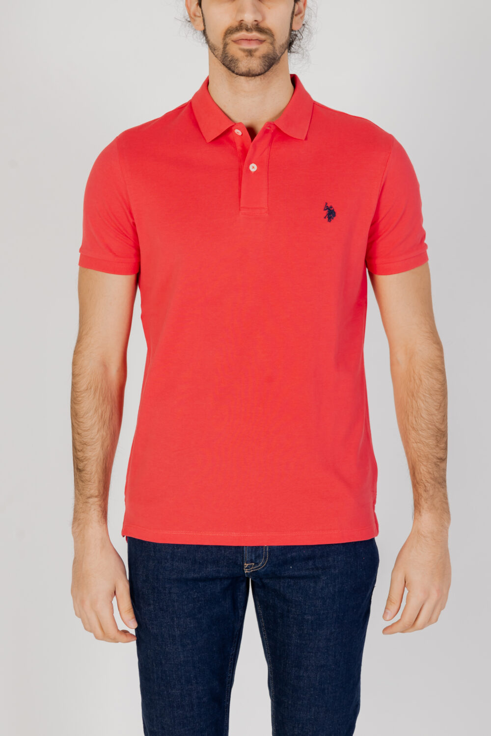 Polo manica corta U.S. Polo Assn. king Rosso - Foto 6