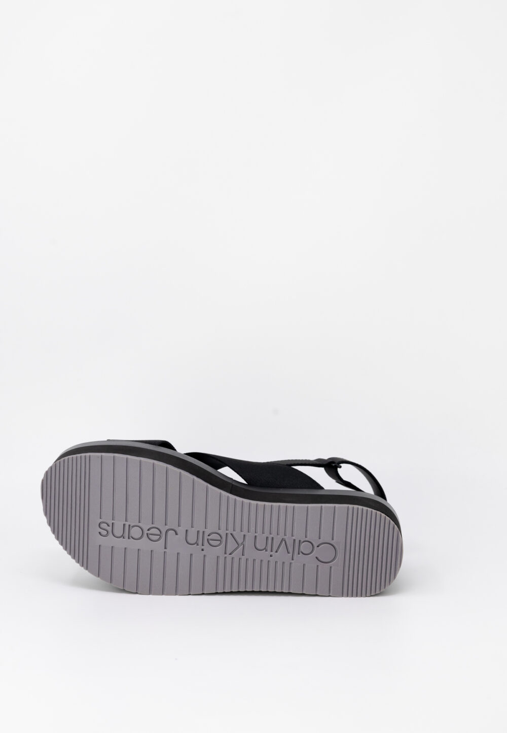 Sandali Calvin Klein Jeans flatform slin Nero - Foto 5