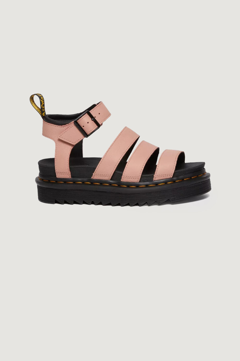 Sandali Dr. Martens blaire chalk pink hydro leather Rosa - Foto 1