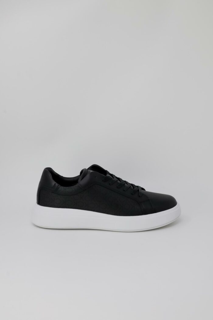 Sneakers Calvin Klein low top lace up Nero