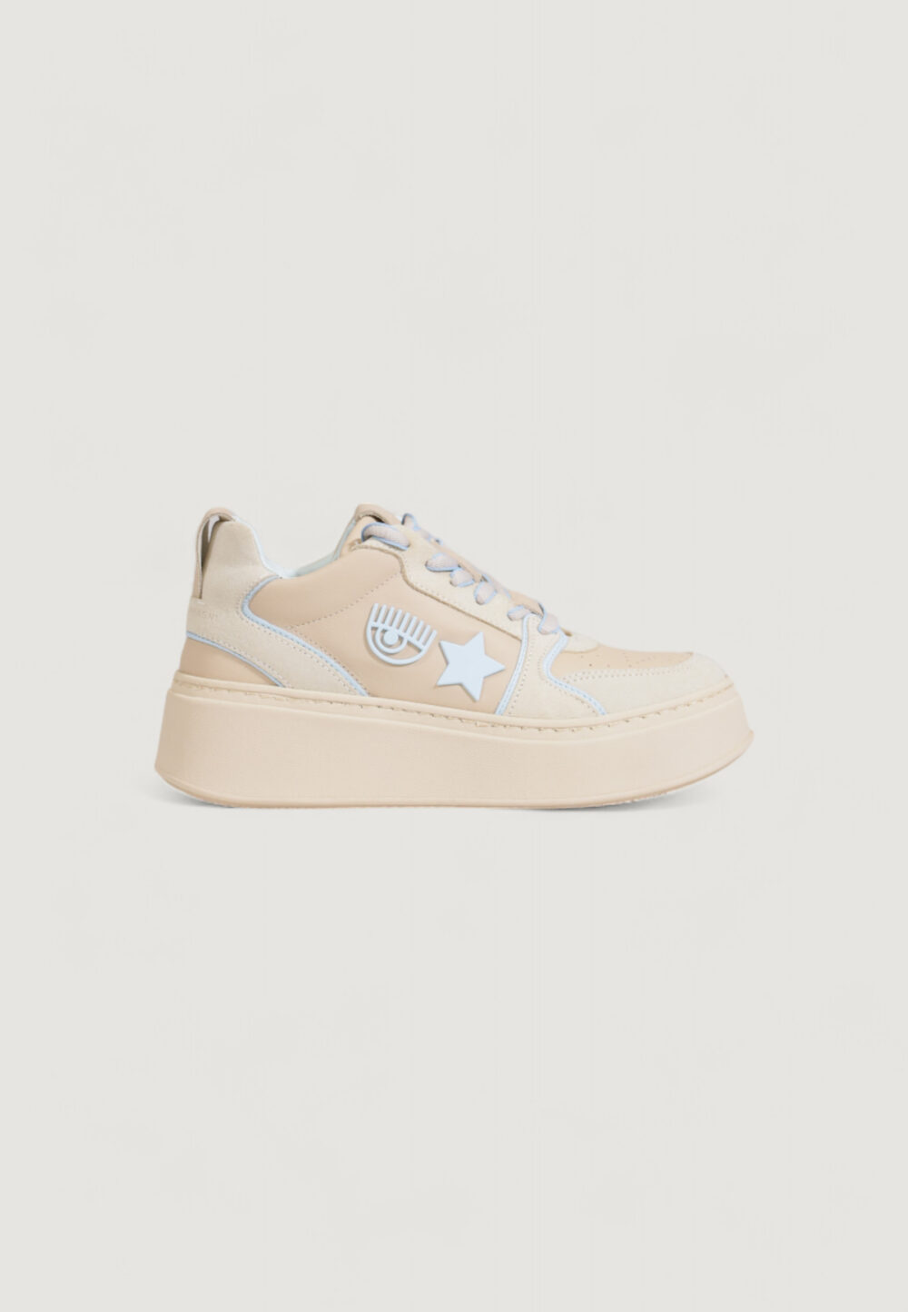 Sneakers CHIARA FERRAGNI Beige - Foto 1