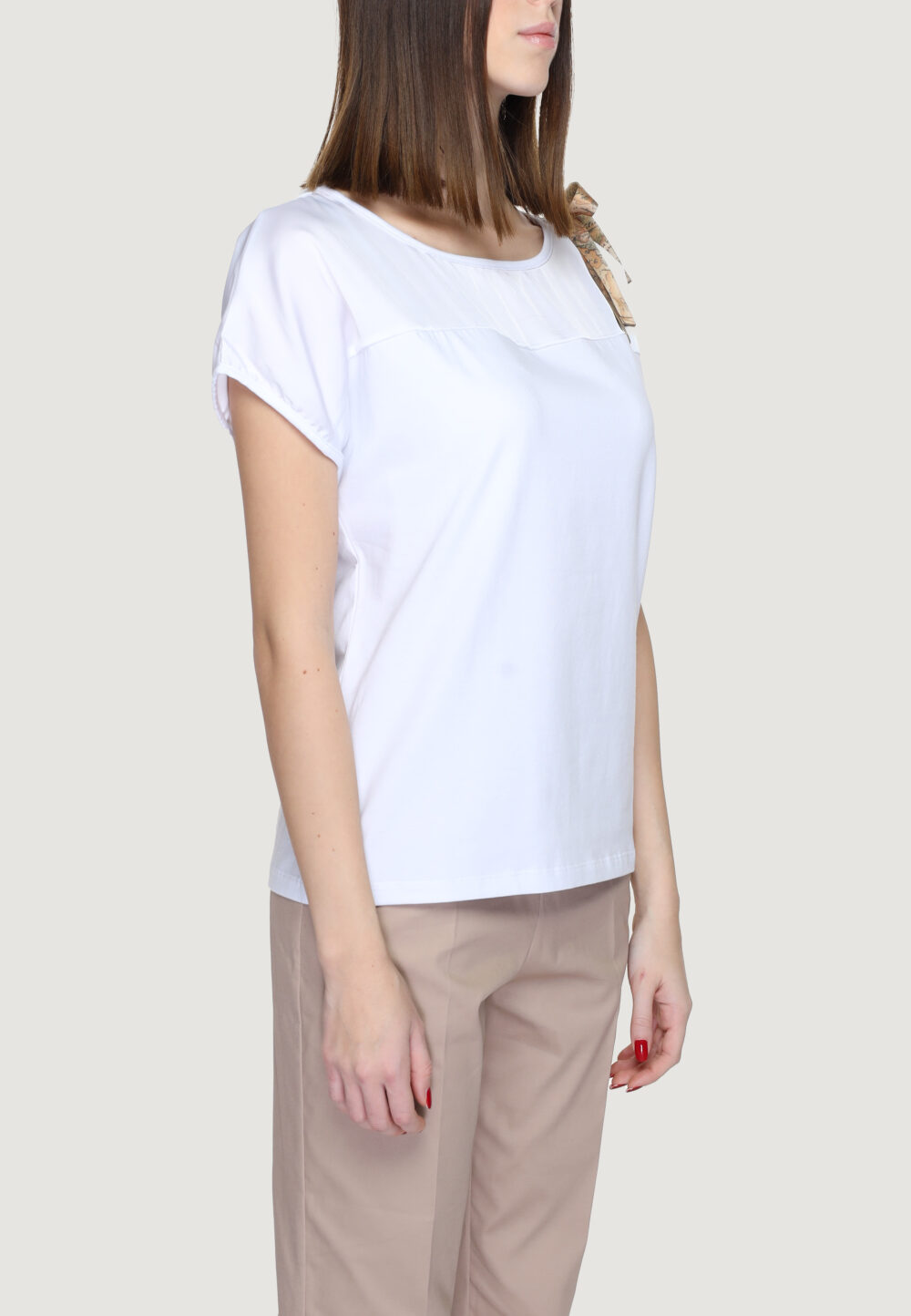 T-shirt Alviero Martini Prima Classe Bianco - Foto 4