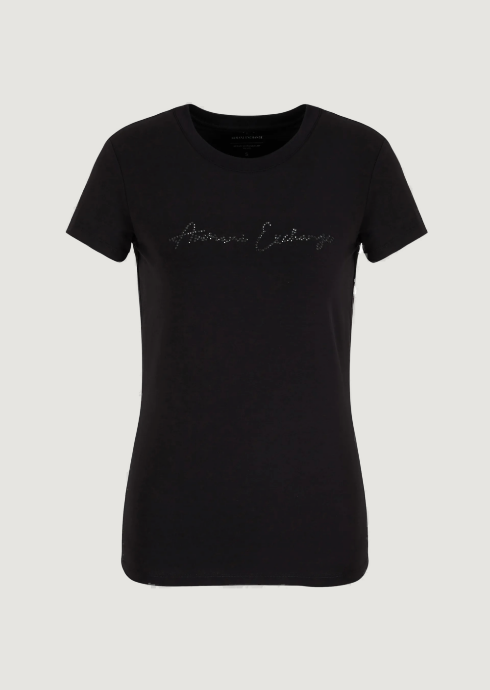 T-shirt Armani Exchange Nero - Foto 6