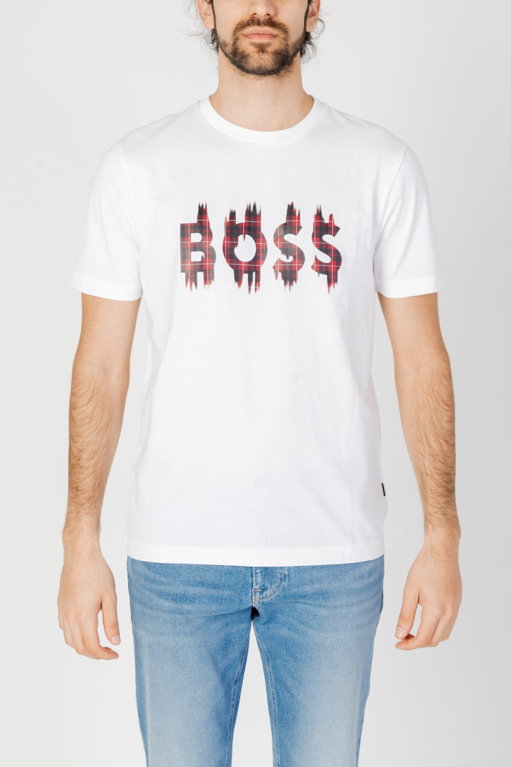 T-shirt Boss teeheavyboss 10254276 01 Bianco - Foto 7