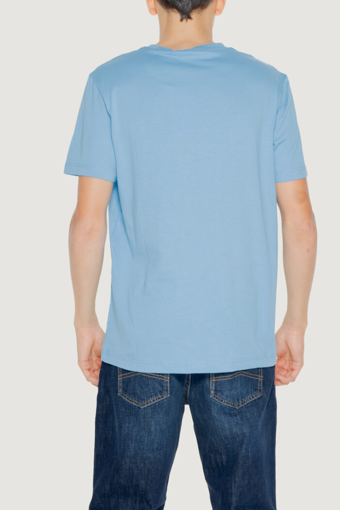 T-shirt Calvin Klein Jeans monogram echo Celeste
