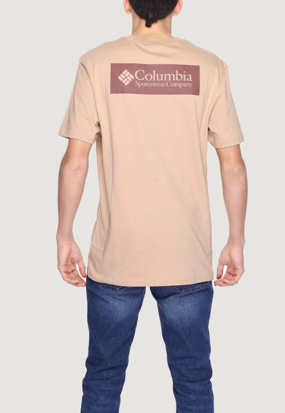 T-shirt COLUMBIA Beige scuro - Foto 2