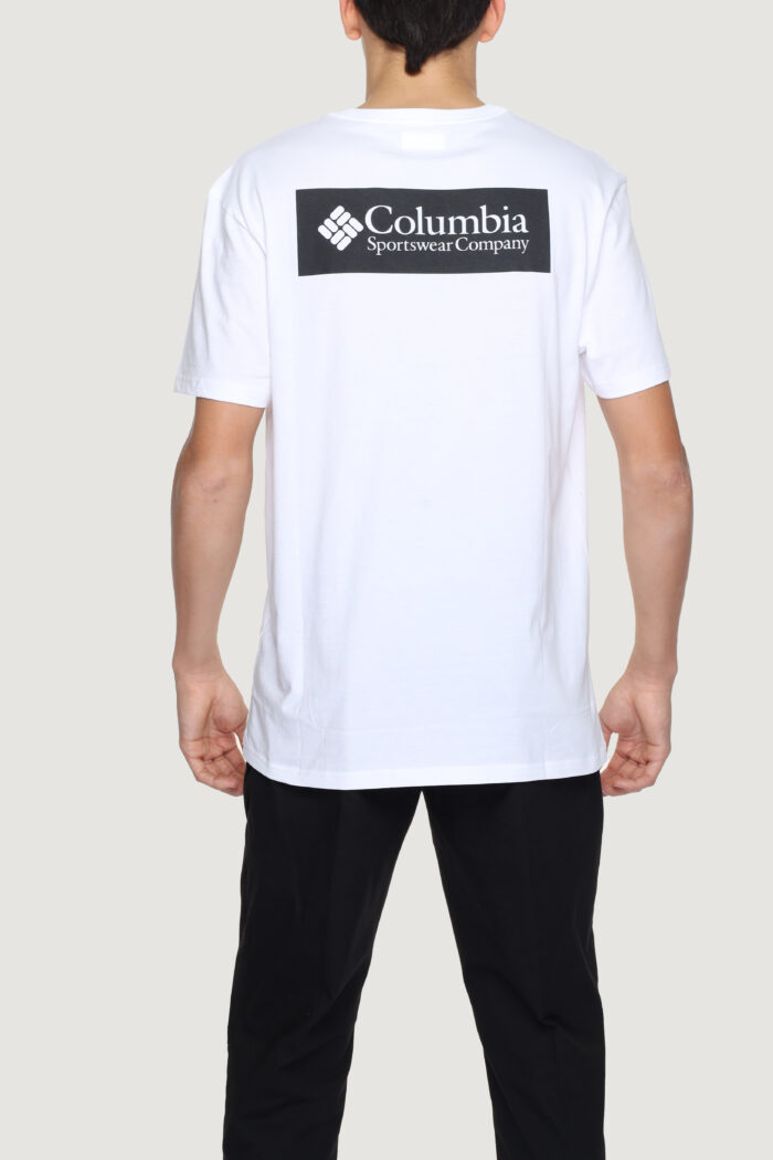 T-shirt COLUMBIA  Bianco