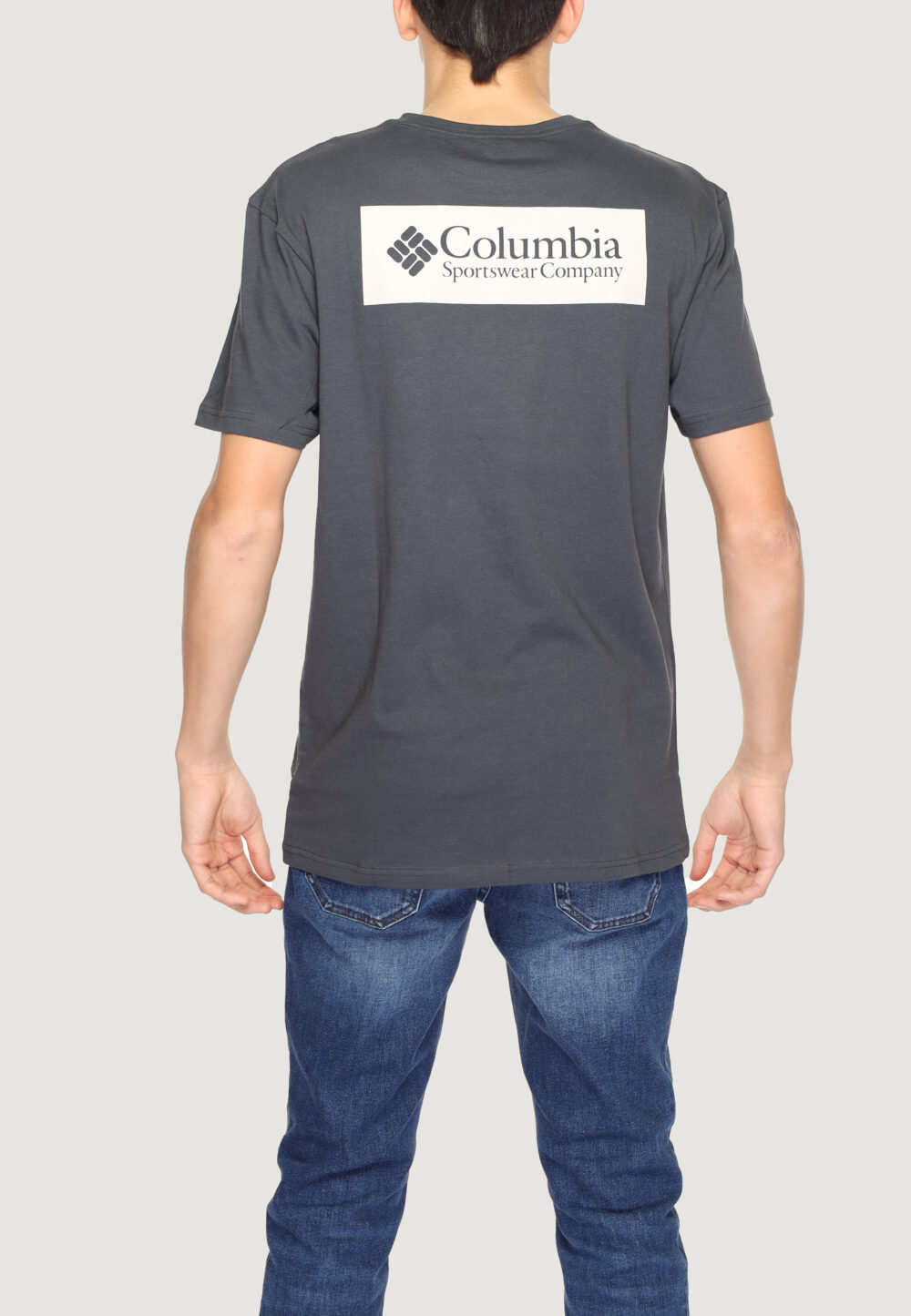 T-shirt COLUMBIA Grigio Scuro - Foto 2