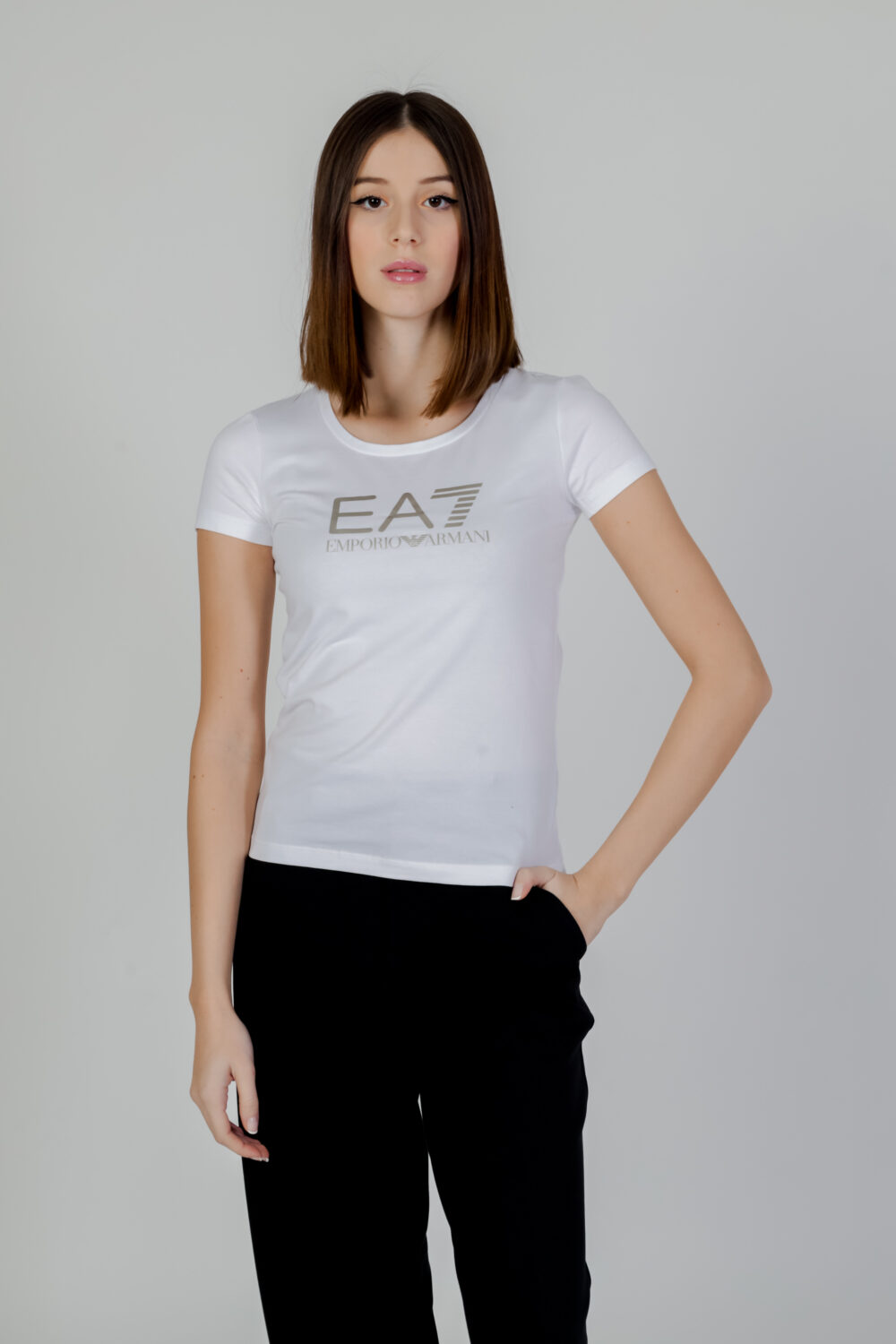 T-shirt EA7 Bianco - Foto 1