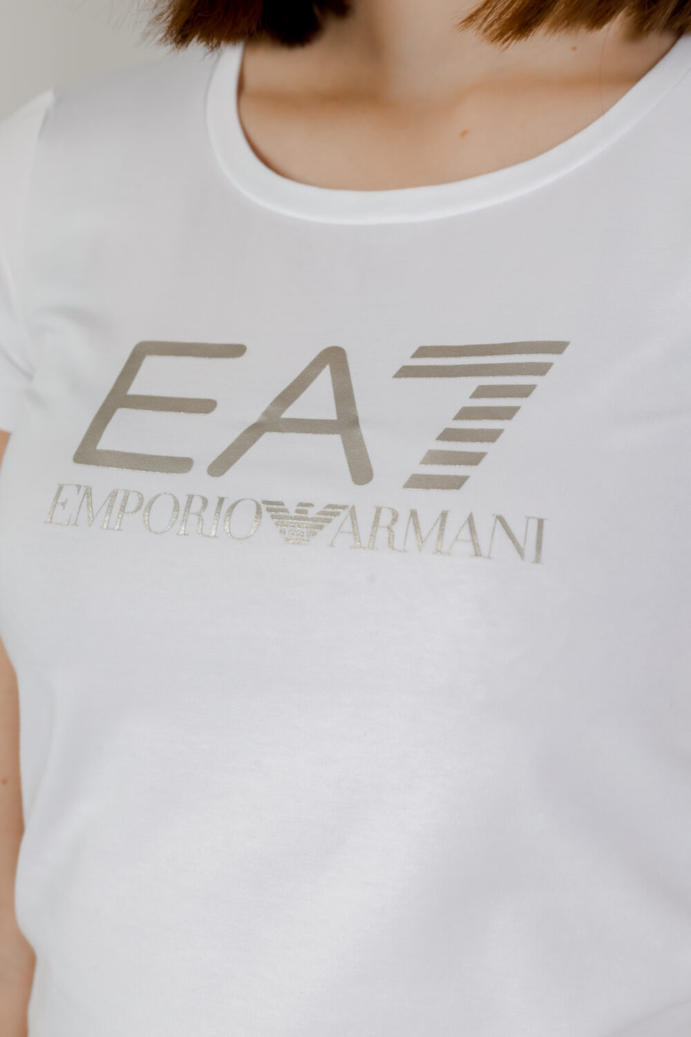 T-shirt EA7 Bianco - Foto 2