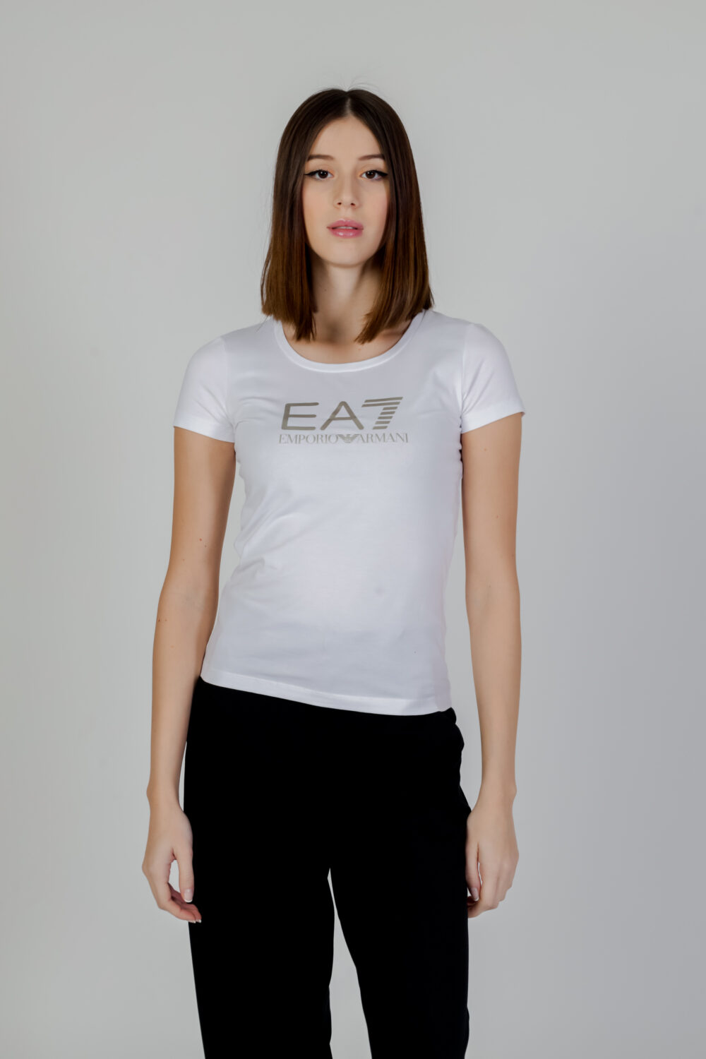 T-shirt EA7 Bianco - Foto 7