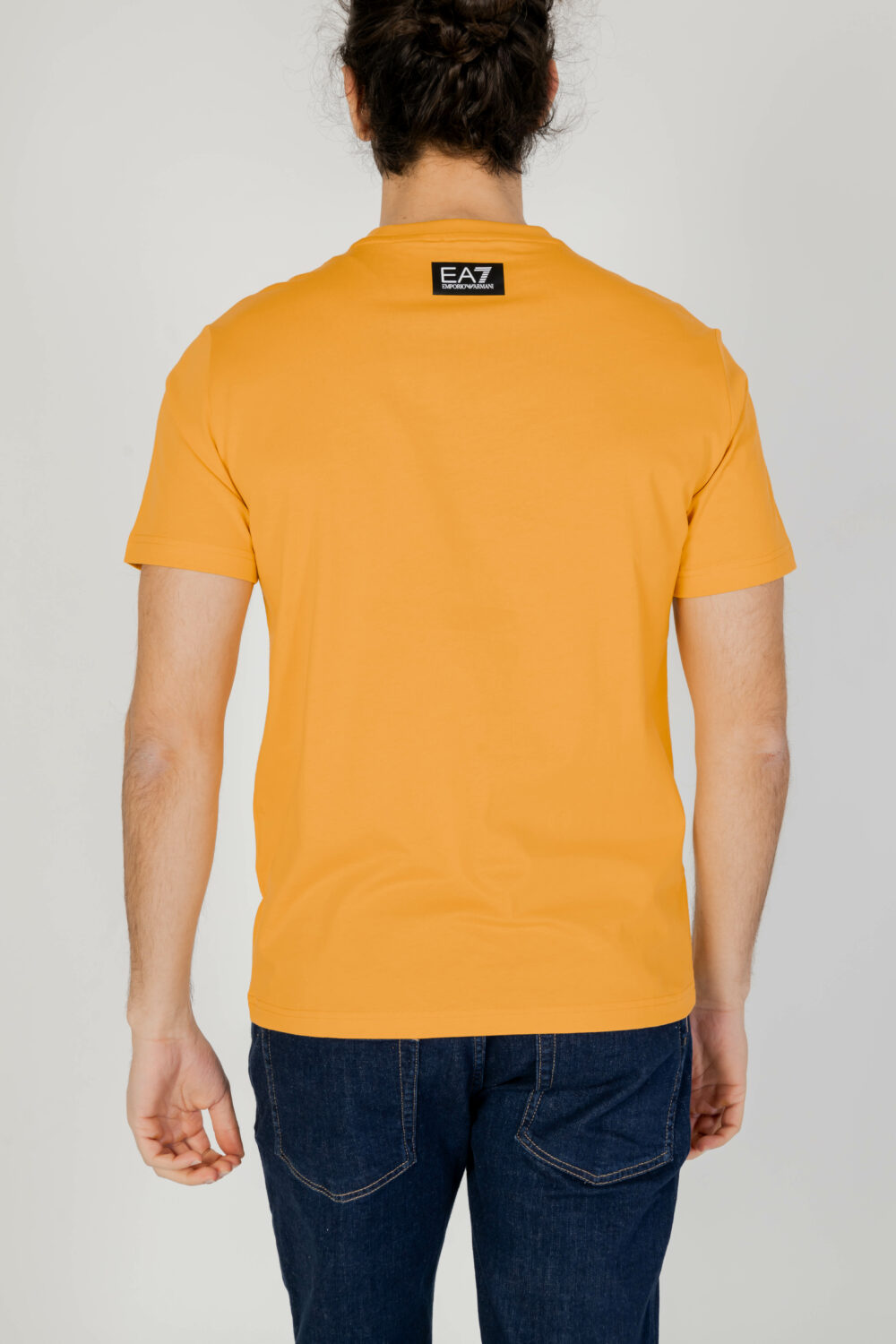 T-shirt EA7 Giallo - Foto 3