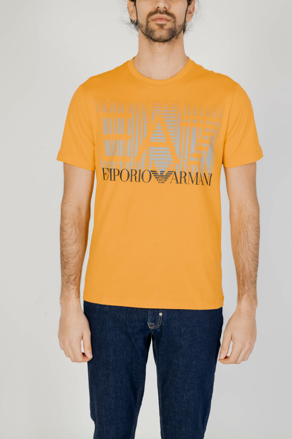 T-shirt EA7 Giallo - Foto 5