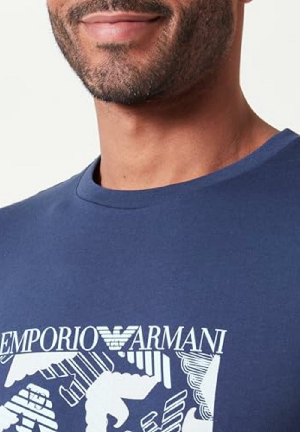 T-shirt Emporio Armani Underwear swimwear Blu - Foto 3