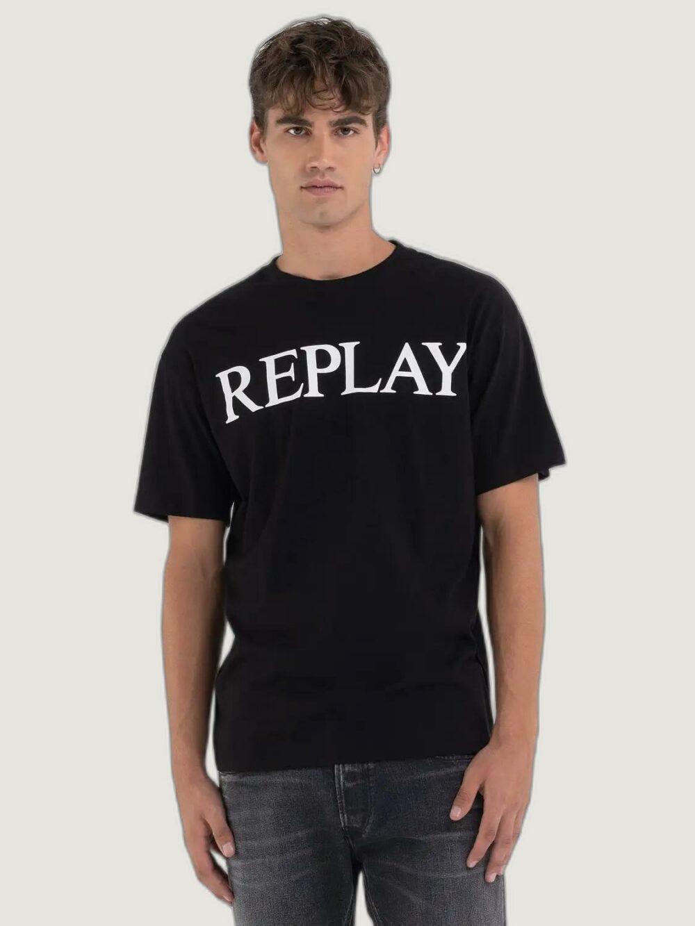 T-shirt Replay Nero - Foto 6