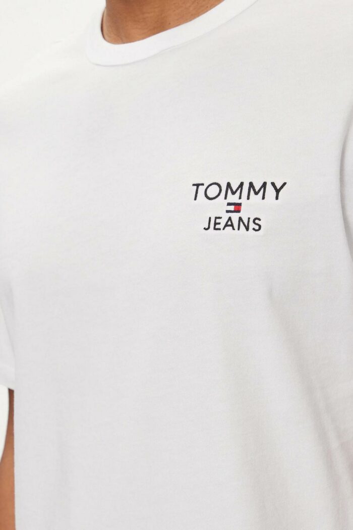 T-shirt Tommy Hilfiger Jeans reg corp Bianco