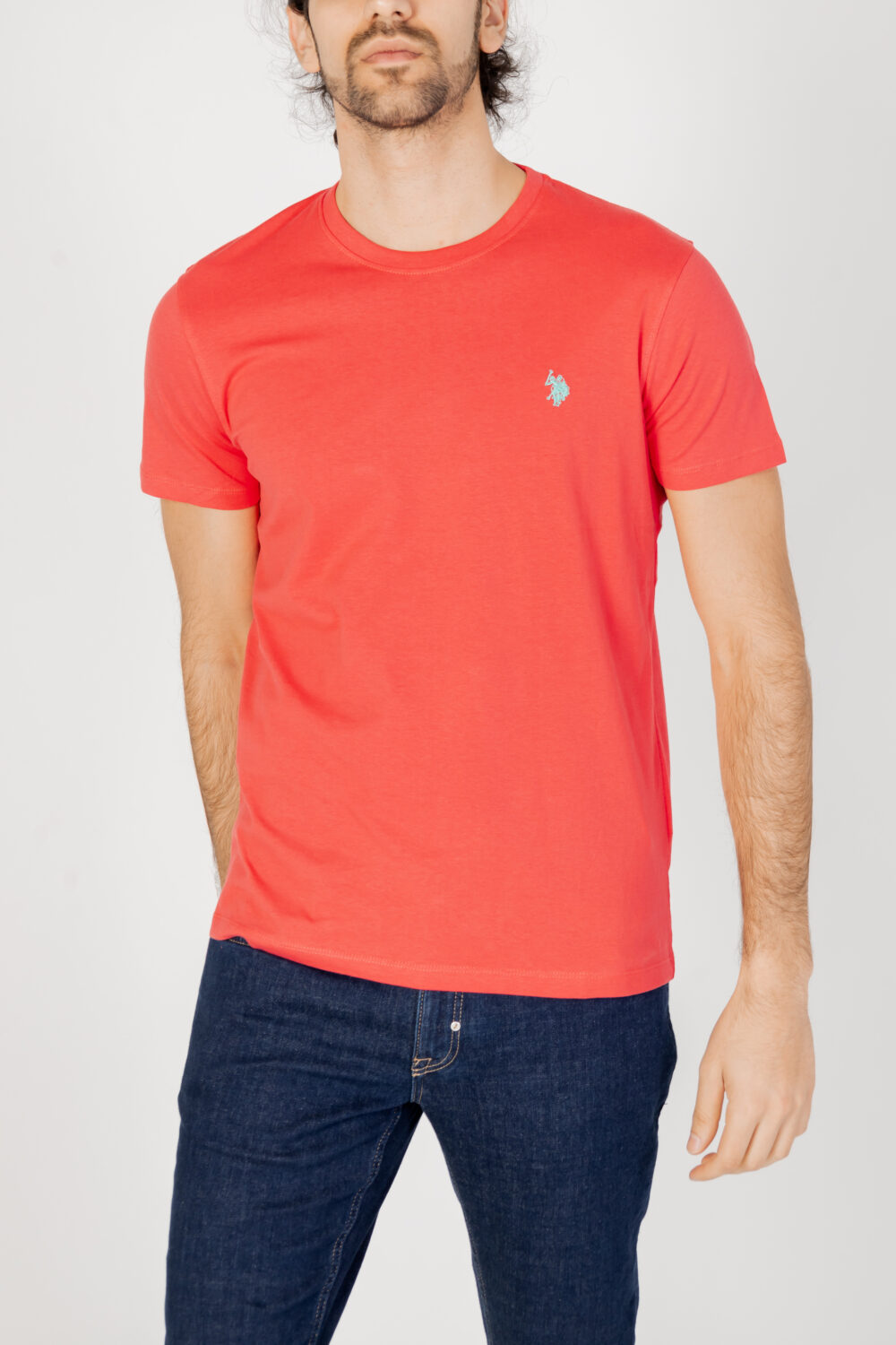 T-shirt U.S. Polo Assn. mick Rosso - Foto 1