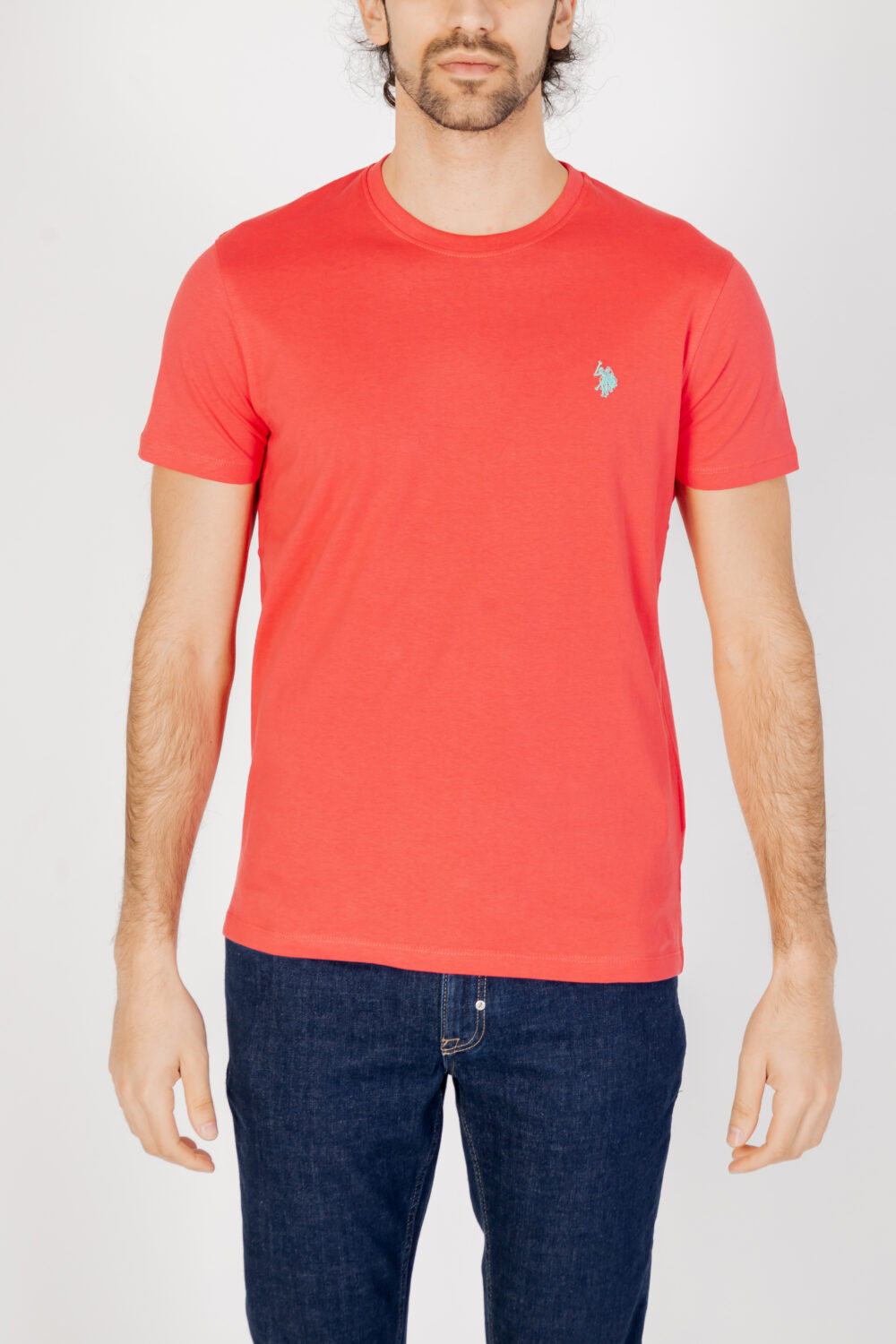 T-shirt U.S. Polo Assn. mick Rosso - Foto 5