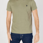 T-shirt U.S. Polo Assn. mick Verde Oliva - Foto 1