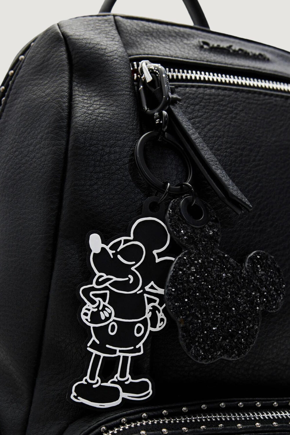 Zaino Desigual mickey rock chester Nero - Foto 3