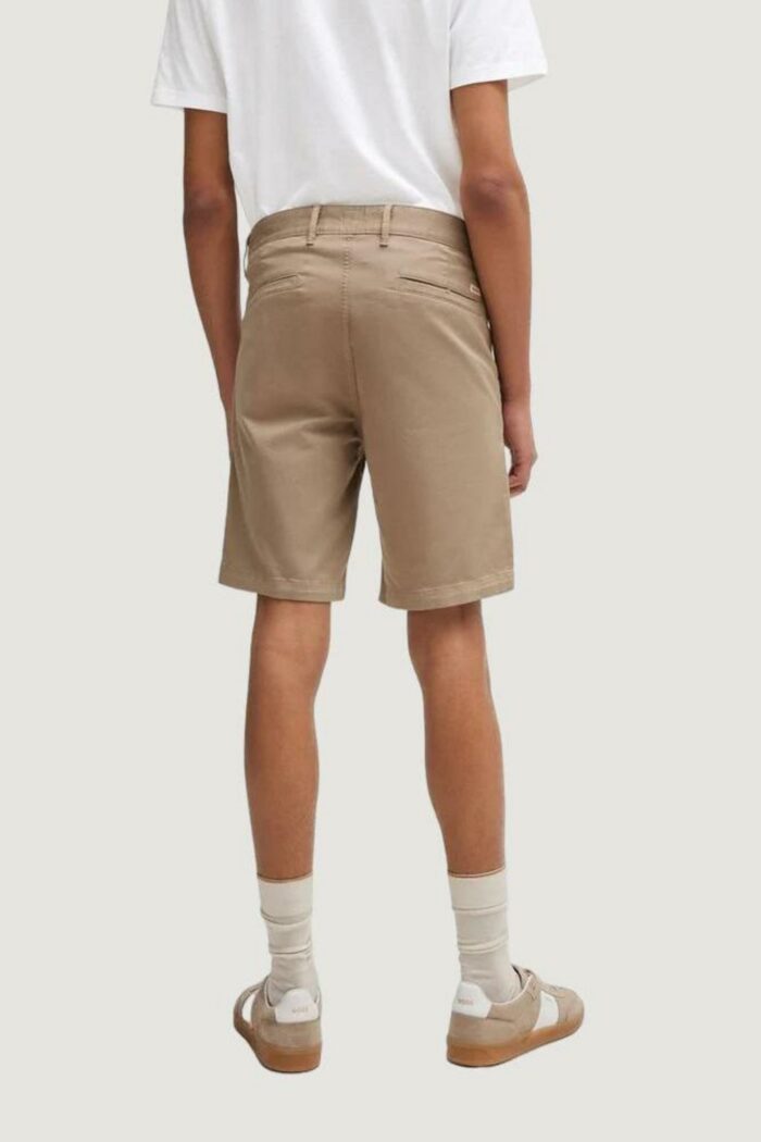 Bermuda Boss chino-slim-shorts 10248647 01 Beige scuro