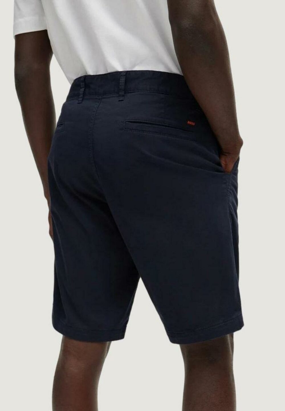 Bermuda Boss chino-slim-shorts 10248647 01 Blue scuro - Foto 3