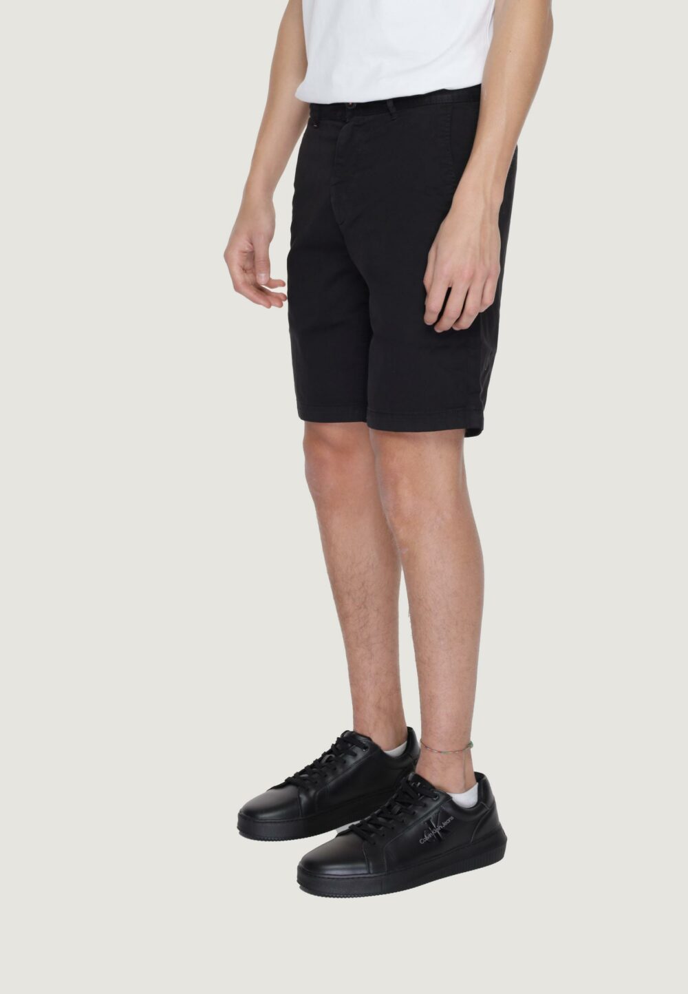 Bermuda Boss chino-slim-shorts 10248647 01 Nero - Foto 3