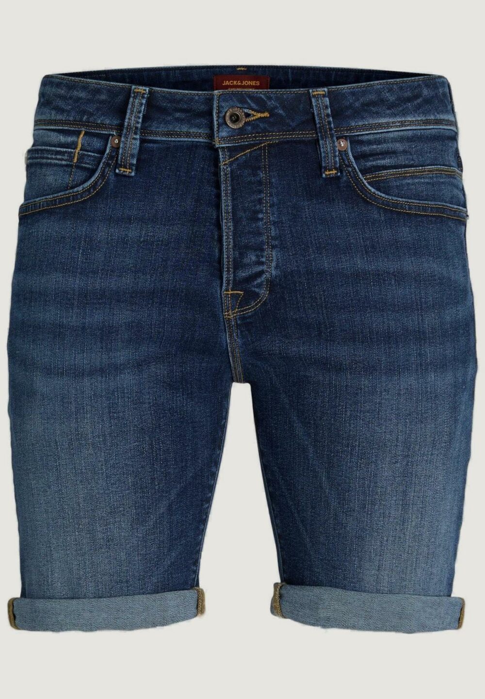 Bermuda Jack Jones jjirick jjfox 50sps cb 038 sn Denim - Foto 7