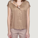 Blusa manica corta Alviero Martini Prima Classe Beige - Foto 1