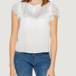 Blusa manica corta Guess guendalina Bianco - Foto 1