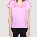 Blusa manica corta Rinascimento Rosa - Foto 1