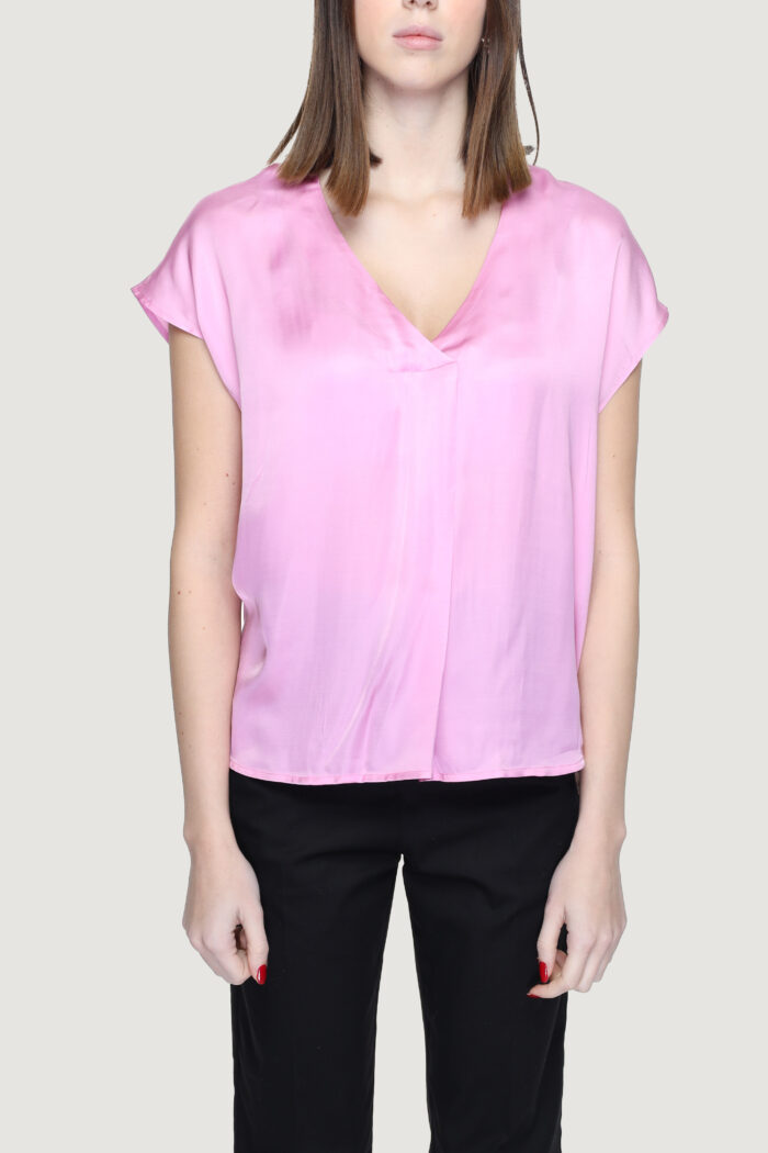 Blusa manica corta Rinascimento  Rosa