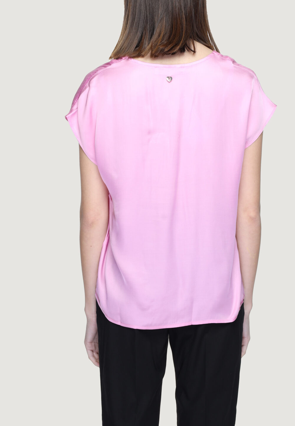 Blusa manica corta Rinascimento Rosa - Foto 2