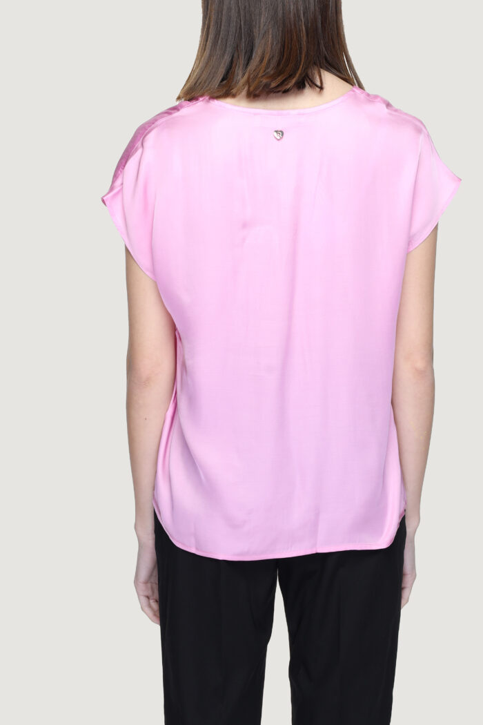 Blusa manica corta Rinascimento  Rosa