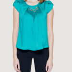 Blusa manica corta Rinascimento Verde - Foto 1